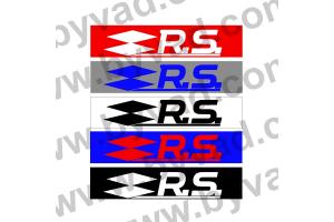 Cache plaque immatriculation Renault Sport 2016