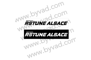 Cache plaque immatriculation RSTune Alsace
