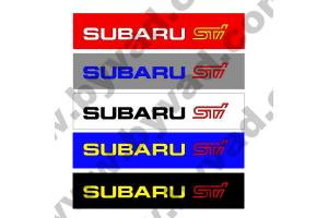 Cache plaque immatriculation SUBARU STI