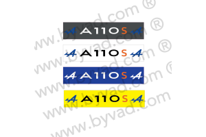 Cache plaque immatriculation ALPINE A110S