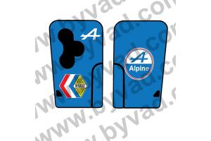 Sticker carte Renault 3 boutons Alpine