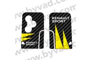 Sticker carte Renault 3 boutons Renault Sport RS18