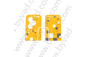 Sticker carte Renault 3 boutons Renault Sport R26