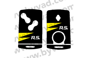 Sticker carte Renault 4 boutons RS18 Renault Sport