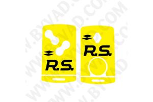Sticker carte Renault 4 boutons Renault Sport RS