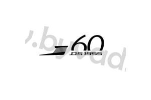 Sticker Citroen - 60 ANS DS