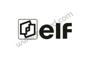 Autocollant ELF monochrome