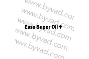Sticker Esso Super Oil + pour aileron Delta