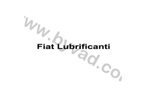 Sticker Fiat Lubrificanti