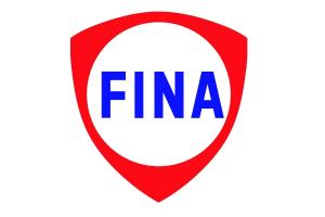 Autocollant  FINA x 2