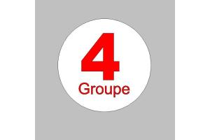 2 Stickers Groupe 4