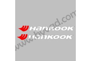 2 Stickers Hankook sans fond