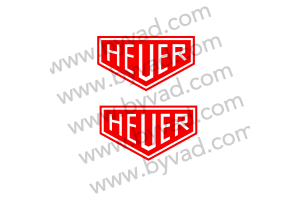 2 Stickers Heuer