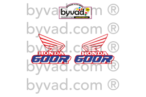 Sticker Moto Honda XR600 1990