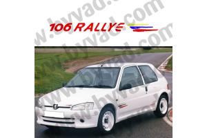 Kit stickers 106 RALLYE Phase 2