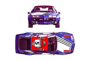 Kit déco Alpine A310 Ronde Cevenolle 1974