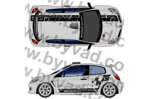 Kit déco rallye  Clio R3 Full