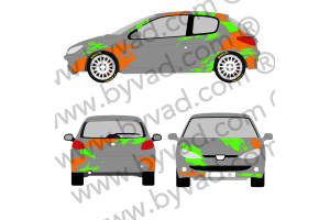 kit déco rallye universel 63