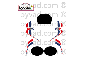 Kit autocollants MBK 50 KW