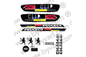 Kit autocollants Peugeot 103 CLIP