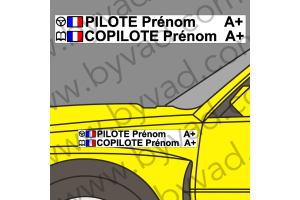  Lettrage avec fond Pilote Copilote 03