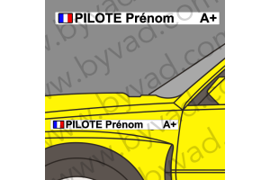  Lettrage Pilote 04