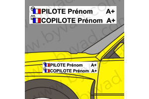  Lettrage avec fond Pilote Copilote 05