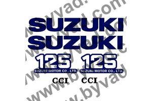 Kit stickers Suzuki 125 TS 1977