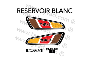 Autocollant moto YAMAHA autocollant moto type origine kit déco pour moto  afin de personaliser votre moto