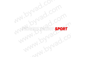 Lettrage Peugeot Talbot Sport 30 cm