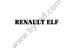 Sticker RENAULT ELF