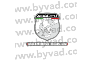 Sticker ABARTHASSETTOCORSE.com