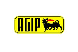 2 Stickers Agip