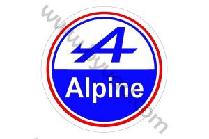 LOGO ALPINE 1975 10 cm