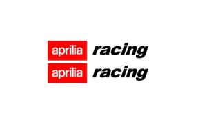 Kit 2 Stickers APRILIA RACING