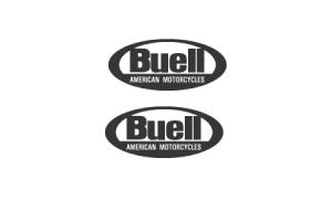 Kit 2 stickers Buell