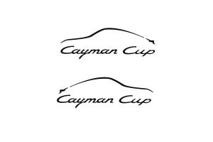Sticker Porsche Cayman Cup
