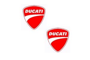 Kit 2 stickers DUCATI