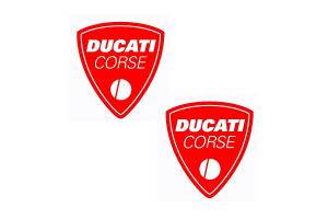 Kit 2 stickers DUCATI CORSE