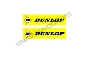 2 Stickers Dunlop