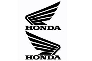 Kit 2 stickers Honda