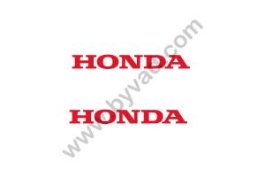 2 Stickers Honda 20 cm