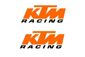 2 Stickers KTM Racing