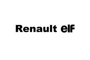 Sticker RENAULT ELF