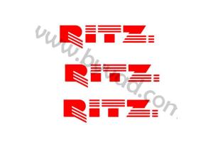 Kit 3 stickers Austin mini RITZ