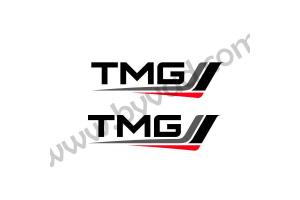 2 Stickers TMG Toyota Motorsport 50 cm