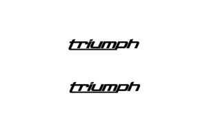 2 Stickers Triumph