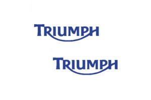 2 Stickers Triumph