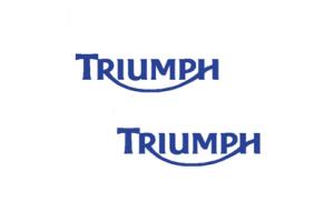 2 Stickers Triumph