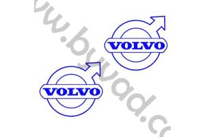Deux stickers Volvo
